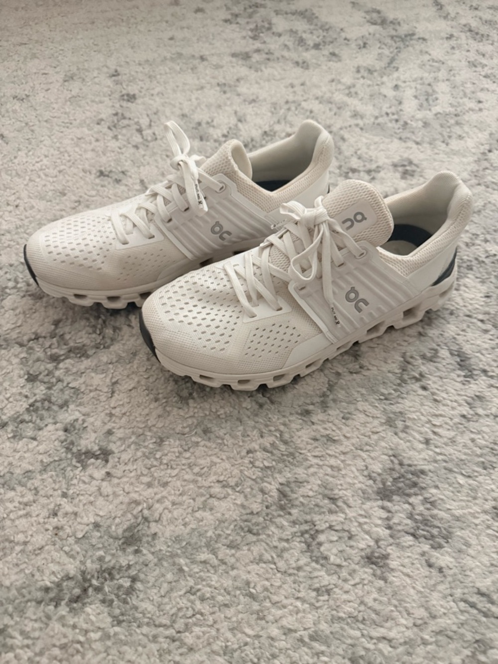 On Cloud Women’s Athletic Shoes in White